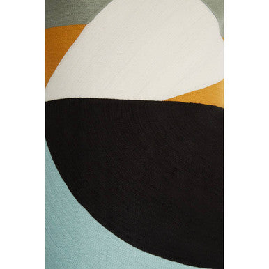 Orsina Bosie Ozella Multi Colour Geometric Rectangular Cushion
