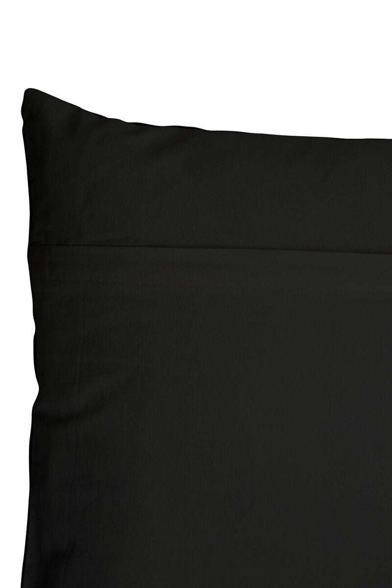 Orsina Bosie Ozella Square Cotton Cushion – Natural and Black