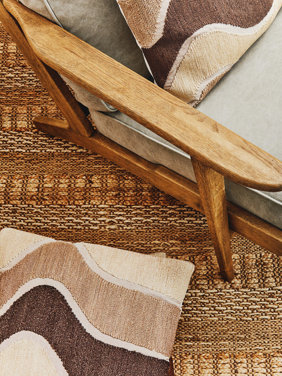 Orsina Bosie Ozella Natural Decorative Cushion – Plush Boho Pillow