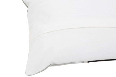 Orsina Bosie Ozella Embroidered Rectangular Cushion – Monochrome Print