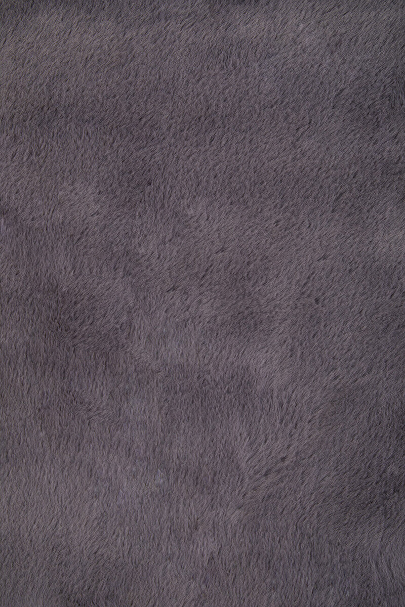 Orsina Lamina Grey Faux Fur Throw – Luxury Plush Soft Blanket