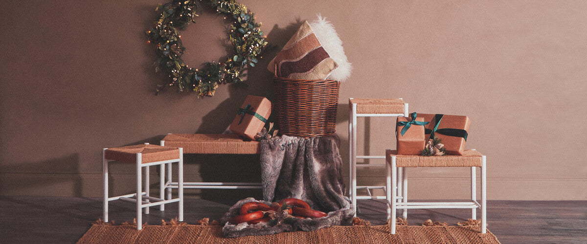 Orsina Bosie Lamina Mocha Ombre Faux Fur Throw | Luxury Plush Blanket