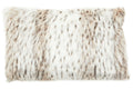 Orsina Lamina Animal Print Faux Fur Rectangular Lumbar Cushion