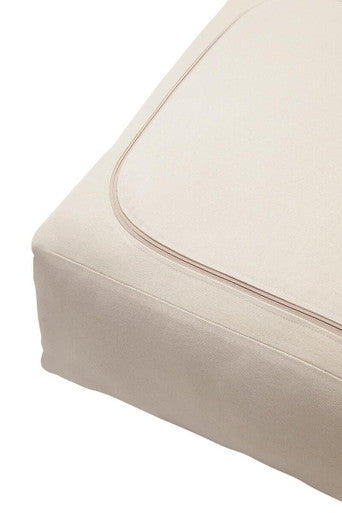 Orsina Bosie Ozella Square Floor Cushion – Natural & Black Cotton