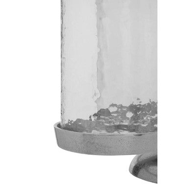 Orsina Verve 4-Light Candelabra – Handcrafted Silver Aluminium Holder