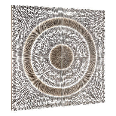 Orsina Modello Silver Wood Carving Wall Art – Antique Silver Decor