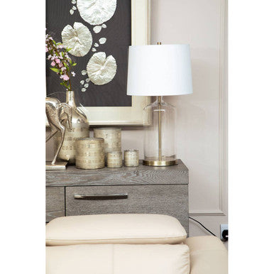 Orsina Nason Silver Leaf Framed Wall Art – Modern Botanical Decor