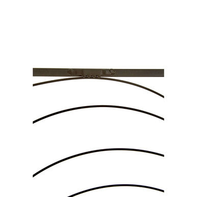 Orsina Trento Small Black Metal Leaf Wall Art – Modern Botanical Decor