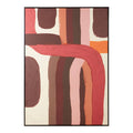 Orsina Astratto Abstract Brushstrokes Framed Canvas Wall Art