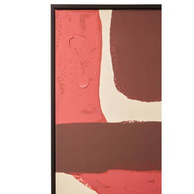 Orsina Astratto Abstract Brushstrokes Framed Canvas Wall Art