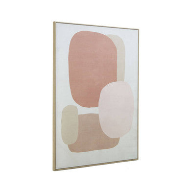 Orsina Astratto Abstract Canvas Wall Art – Natural Minimalist Decor