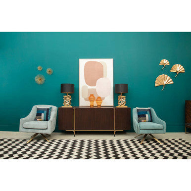Orsina Astratto Abstract Canvas Wall Art – Natural Minimalist Decor