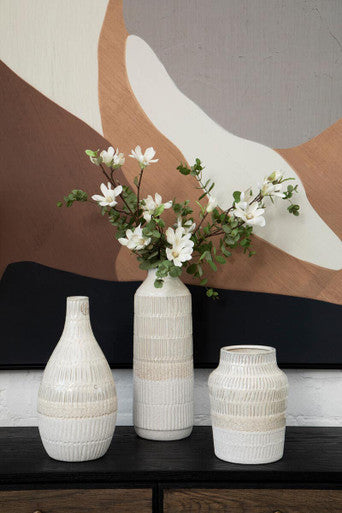 Orsina Astratto Neutral Abstract Canvas Wall Art | Textured Modern Decor