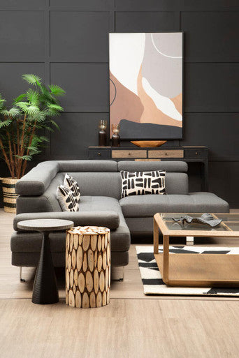 Orsina Astratto Neutral Abstract Canvas Wall Art | Textured Modern Decor