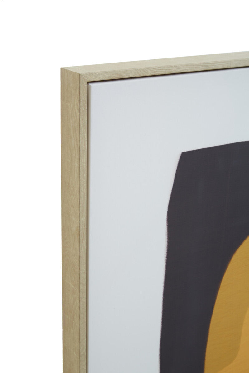 Orsina Astratto Multi Coloured Canvas Wall Art | Abstract Organic Shapes