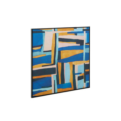 Orsina Astratto Multicolour Abstract Hand-Painted Textured Wall Art