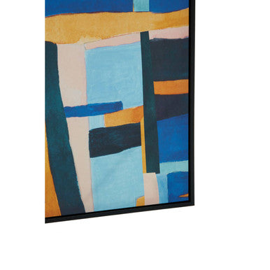 Orsina Astratto Multicolour Abstract Hand-Painted Textured Wall Art
