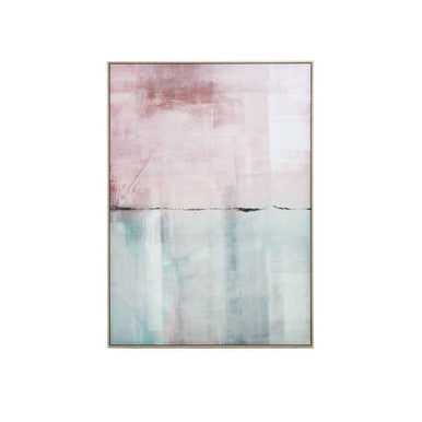 Orsina Astratto Natural Abstract Wall Art – Pastel Minimalist Canvas