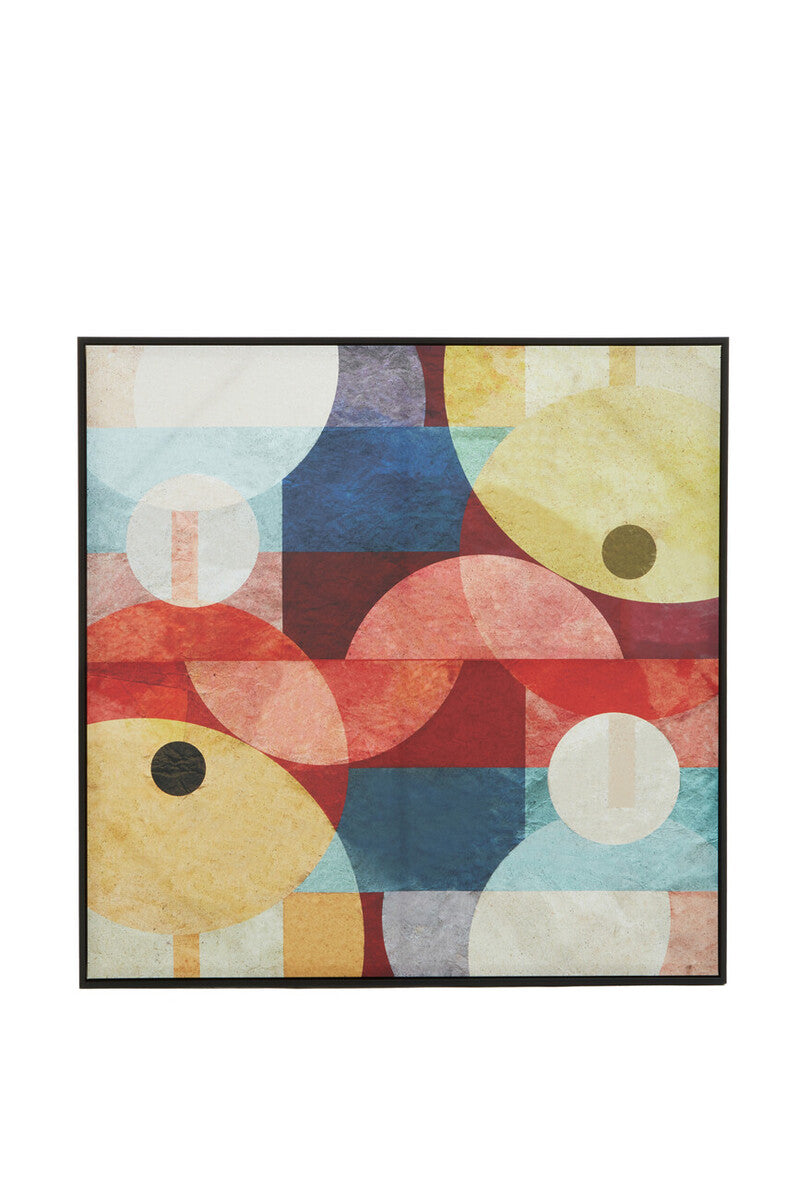 Orsina Astratto Square Wall Art – Hand-Painted Abstract Canvas Decor