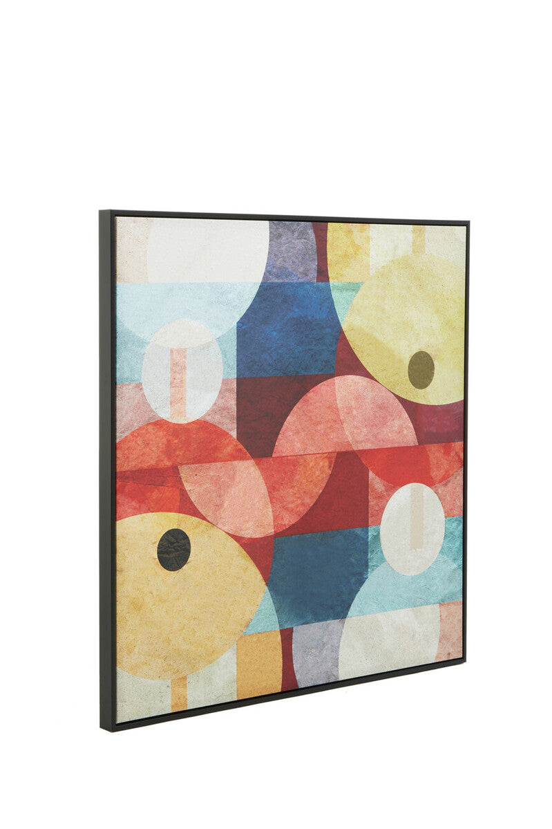 Orsina Astratto Square Wall Art – Hand-Painted Abstract Canvas Decor