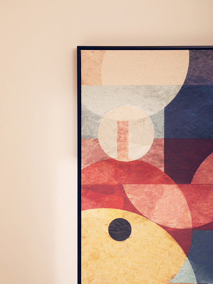 Orsina Astratto Square Wall Art – Hand-Painted Abstract Canvas Decor