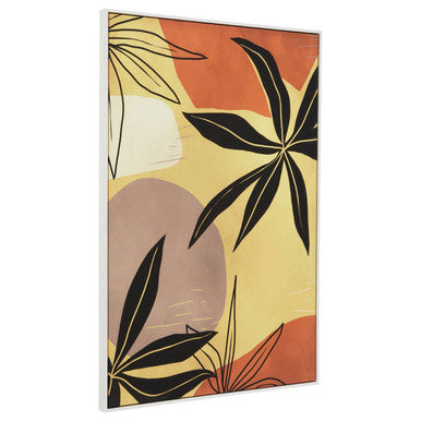 Orsina Astratto Multi Colour Hand-Painted Textured Canvas Wall Art