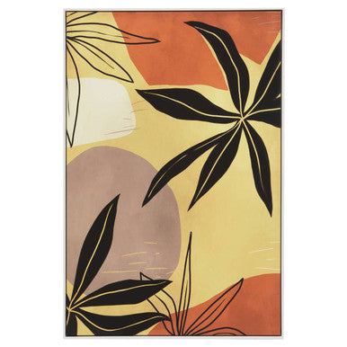 Orsina Astratto Multi Colour Hand-Painted Textured Canvas Wall Art