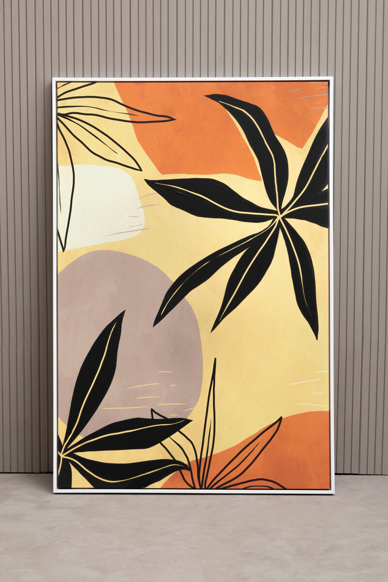 Orsina Astratto Multi Colour Hand-Painted Textured Canvas Wall Art
