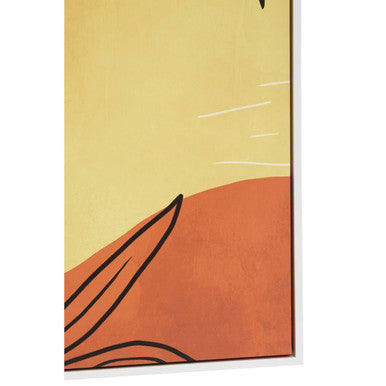 Orsina Astratto Multi Colour Hand-Painted Textured Canvas Wall Art