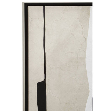Orsina Astratto Monochrome Abstract Wall Art – Textured Modern Canvas