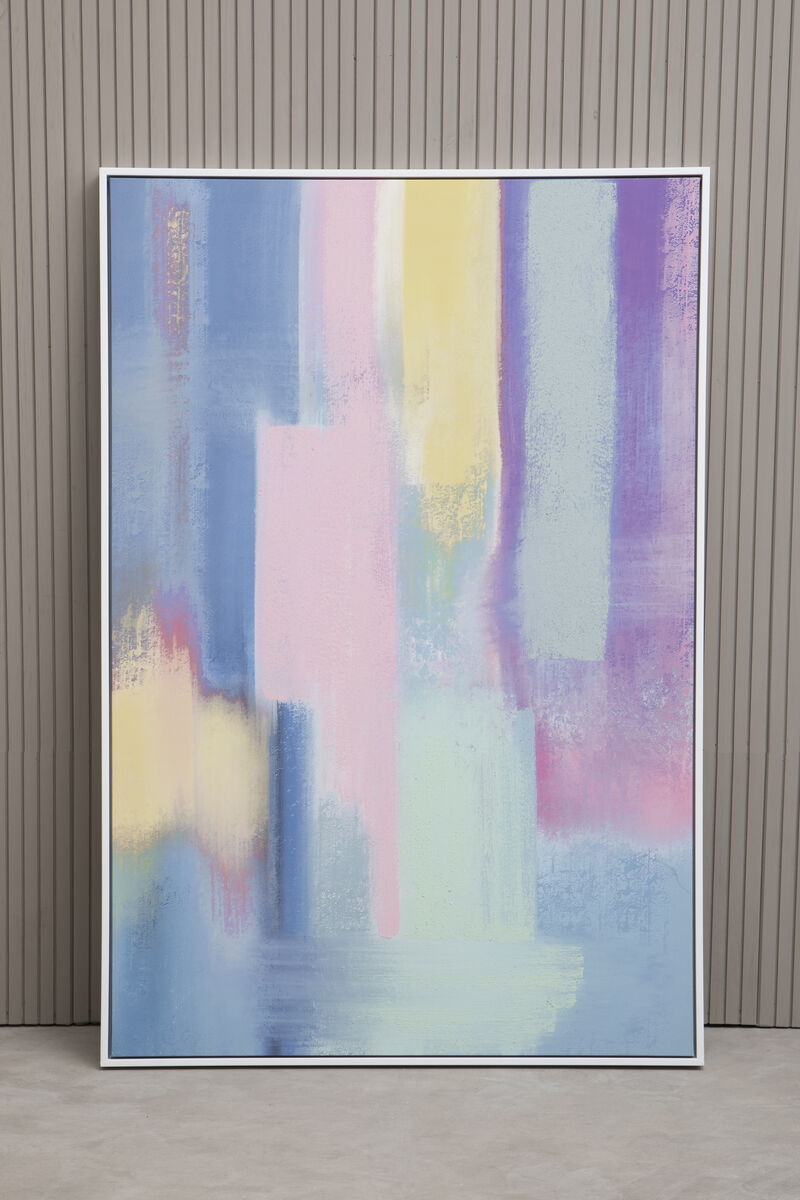 Orsina Astratto Watercolor Effect Abstract Wall Art – Modern Canvas