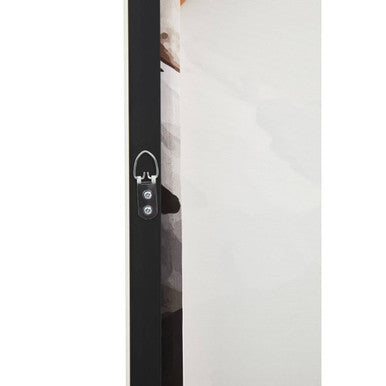 Orsina Astratto Neutral and White Textured Abstract Canvas Wall Art