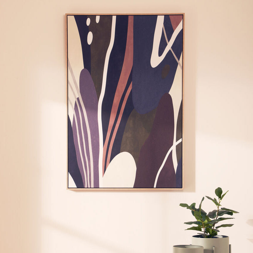 Orsina Nason Abstract Wall Art – Black, White and Gold Modern Decor