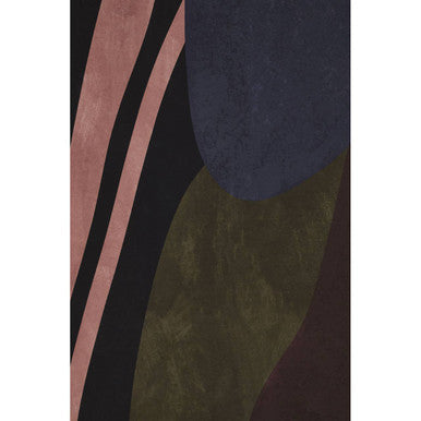 Orsina Nason Abstract Wall Art – Black, White and Gold Modern Decor