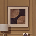 Orsina Nason Black and Grey Geometric Abstract Wall Art – 24x36