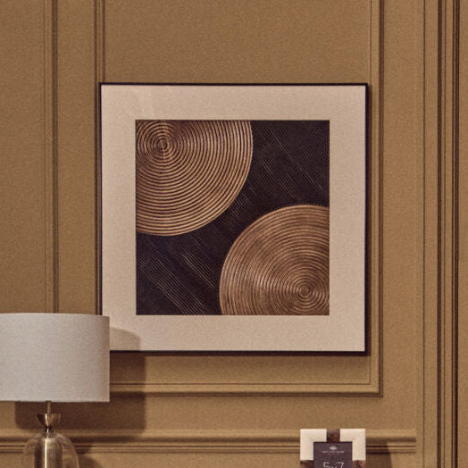 Orsina Nason Black and Grey Geometric Abstract Wall Art – 24x36