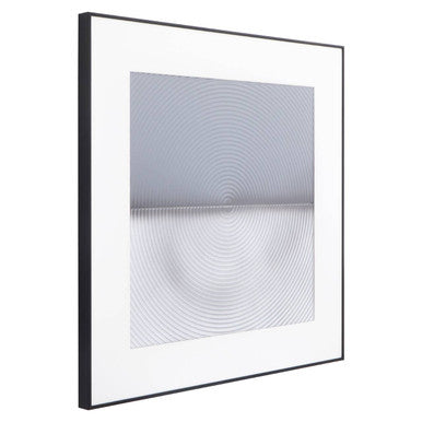 Orsina Astratto Textured Abstract Wall Art – White and Beige Canvas