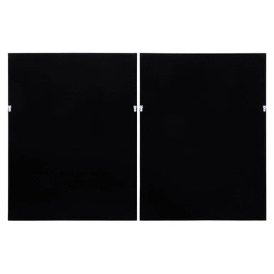 Orsina Nason Black and Gold Circular Wall Art – Set of 2 Geometric Prints