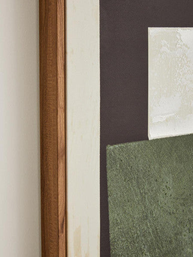 Orsina Astratto Hand-Painted Textured Abstract Canvas Wall Art