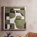 Orsina Astratto Hand-Painted Textured Abstract Canvas Wall Art