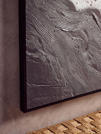 Orsina Astratto Textured Wall Art – Green & Gold Geometric Decor