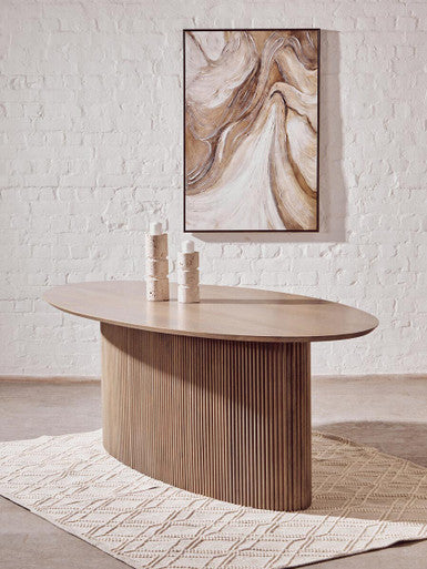 Orsina Nason Abstract Textured Wall Art – Black and Brown Minimalist