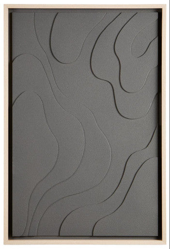 Orsina Astratto 3D Effect Green Wall Art – Modern Textured Abstract Decor