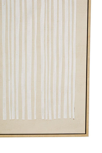 Orsina Astratto Monochrome Textured Canvas Wall Art | Black & Cream