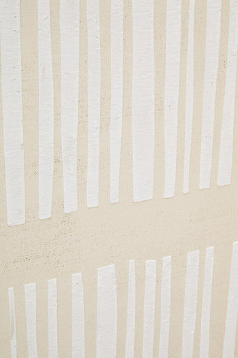 Orsina Astratto Monochrome Textured Canvas Wall Art | Black & Cream