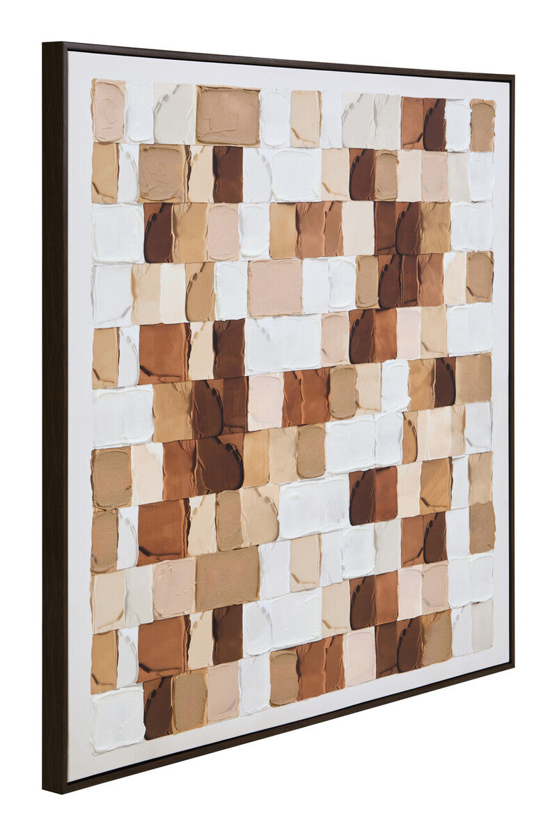 Orsina Astratto Textured Wall Art – Modern Neutral Minimalist Decor