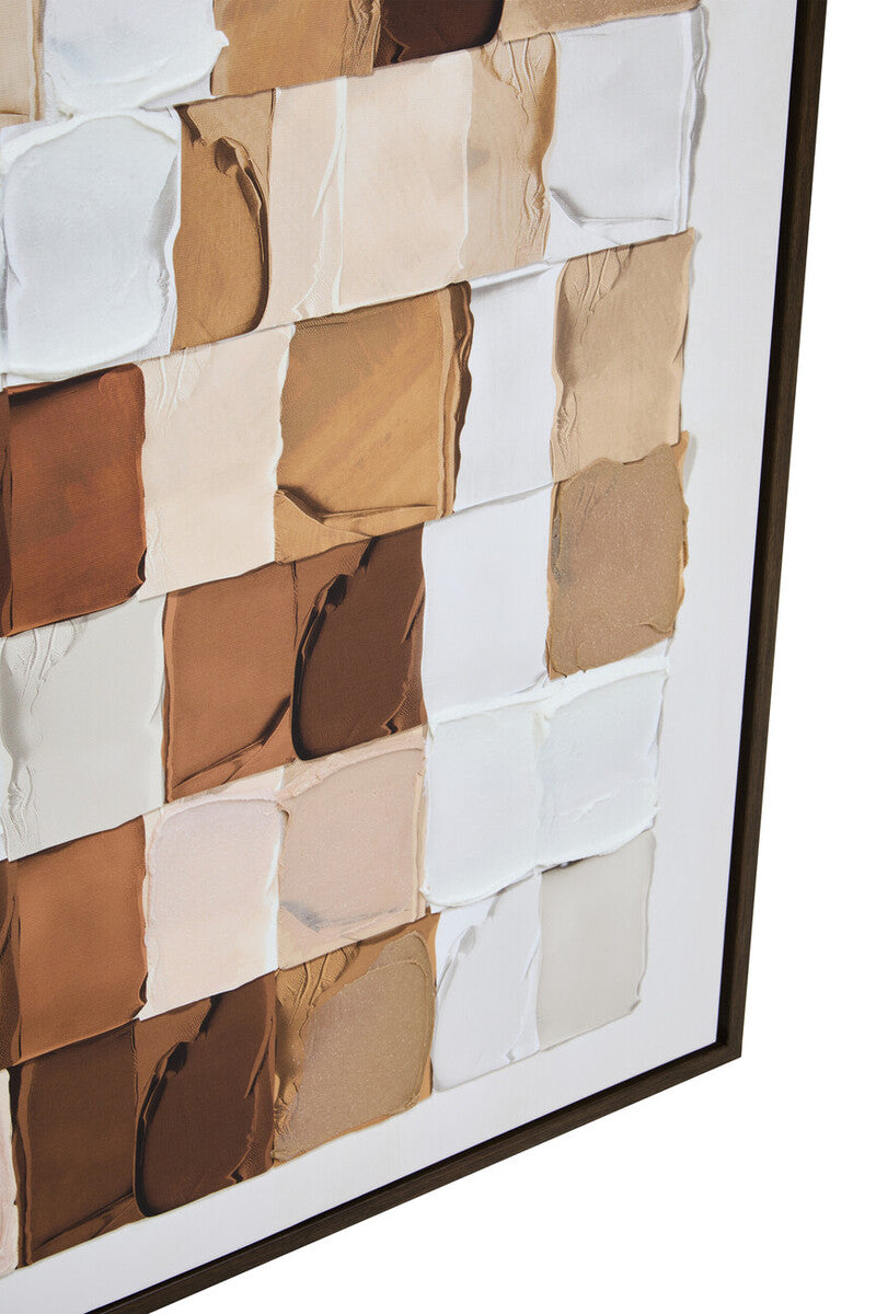 Orsina Astratto Textured Wall Art – Modern Neutral Minimalist Decor