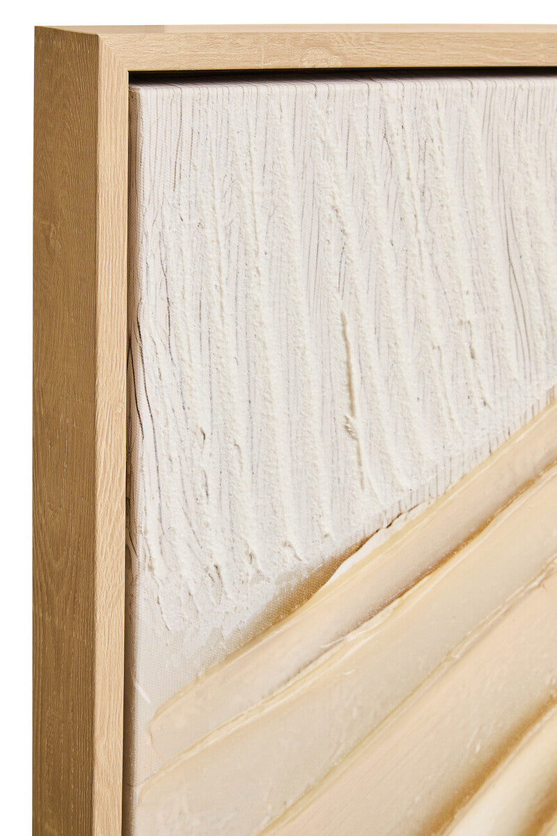 Astratto Cream Textured Wall Art | Modern Minimalist Decor by Orsina