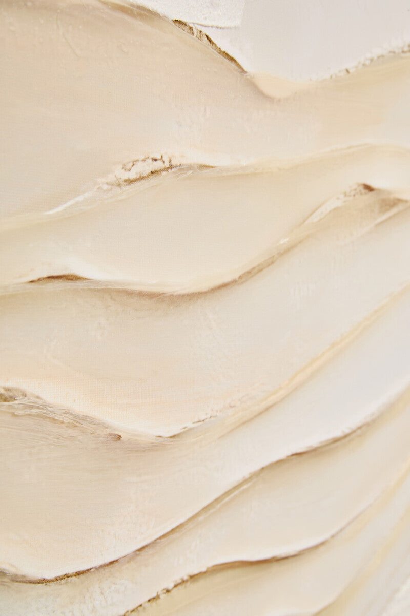 Astratto Cream Textured Wall Art | Modern Minimalist Decor by Orsina