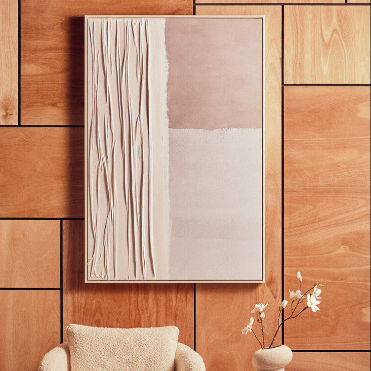 Orsina Astratto Neutral Abstract Wall Art – Modern Minimalist Decor